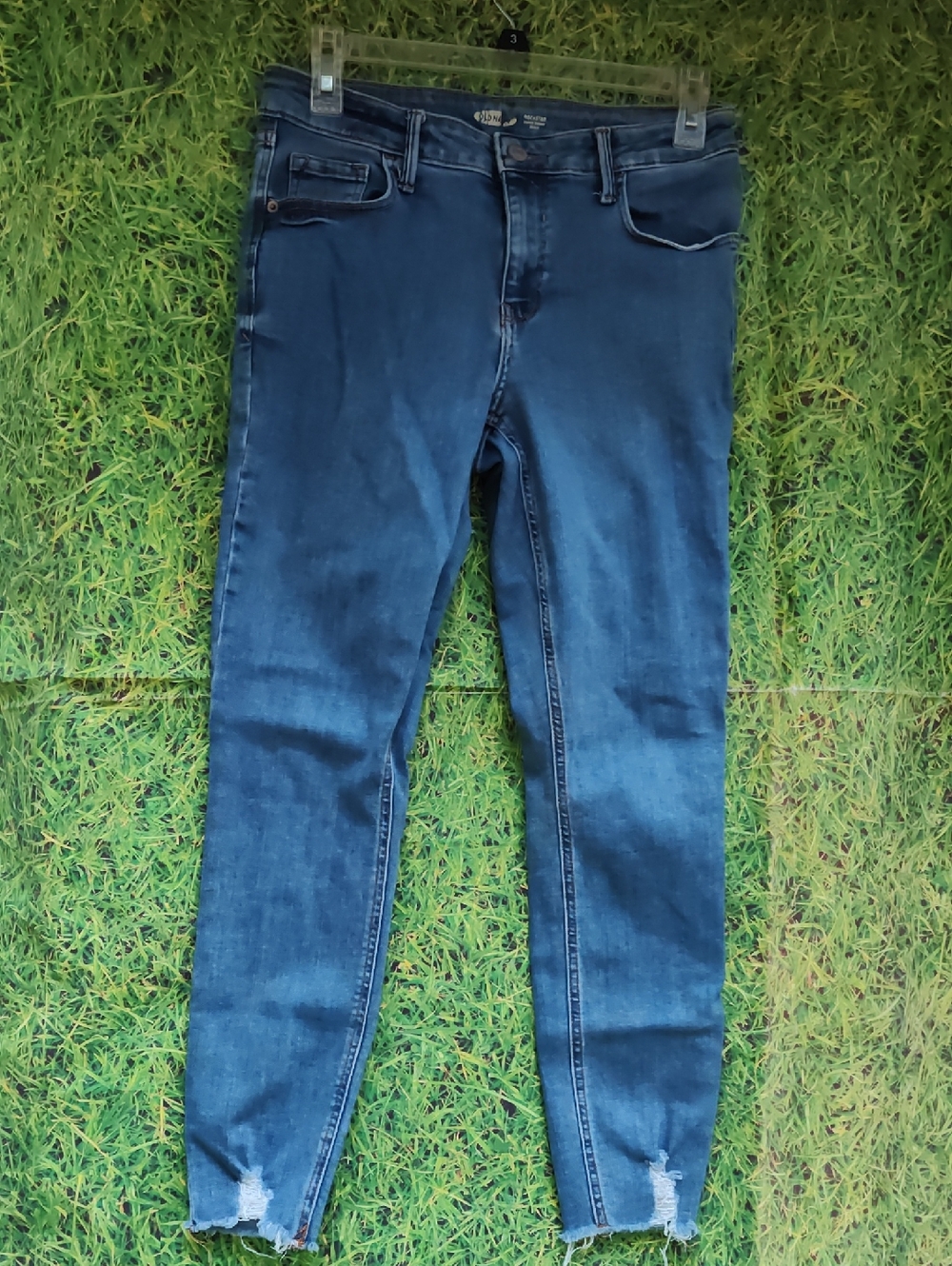 Old Navy rockstar super skinny ankle jeans, Sz 6